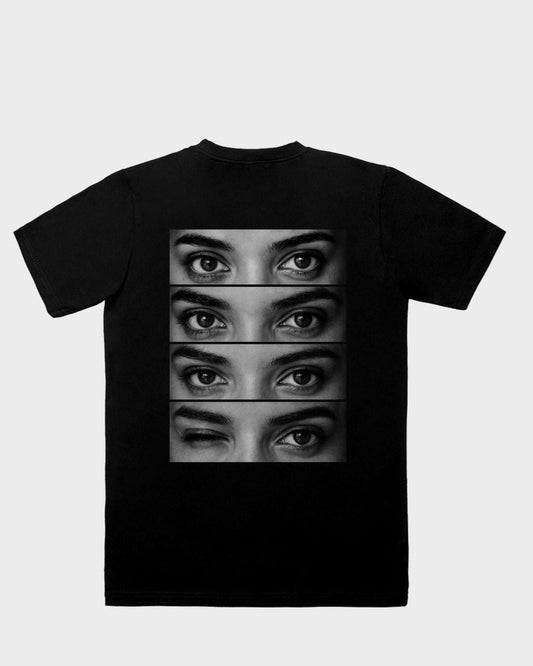 Eyes printed Custom T-shirt - (set of 1)