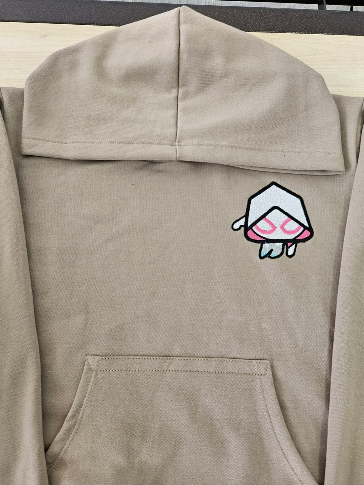 Baby Spider man and gwen Embroidered hoodie- ( set of 2)