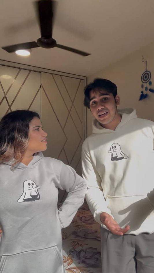 F*ck You Best friend Ghost Custom Sleeve Embroidery - (Set of 2)