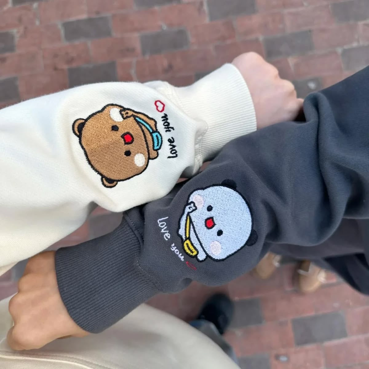 Dudu & Bubu Embroidered sleeves (set of 2)