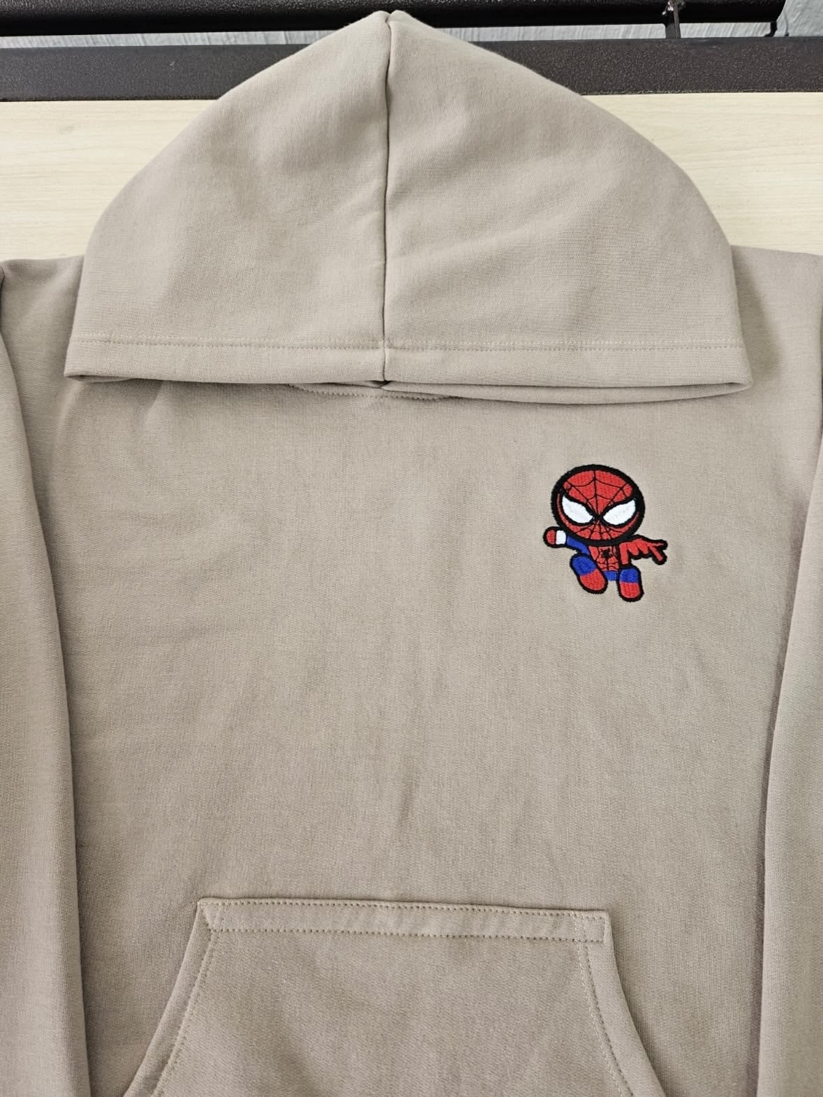 Baby Spider man and gwen Embroidered hoodie- ( set of 2)