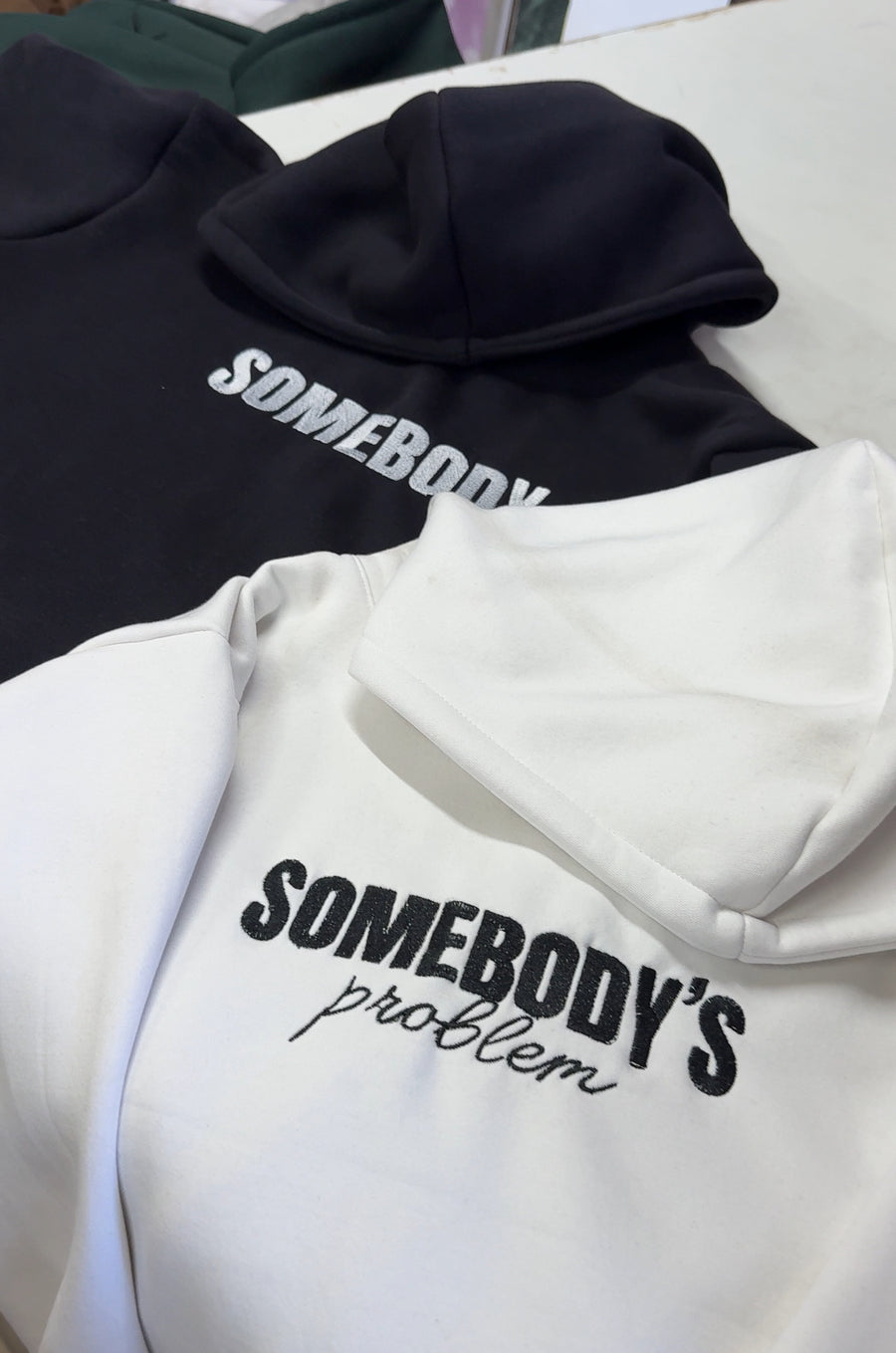 Somebody ,Somebody's problem Matching Hoodie 2 - (Set of 2 )