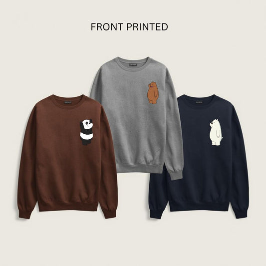 Trio Hoodie We bare bear - (Set of 3)