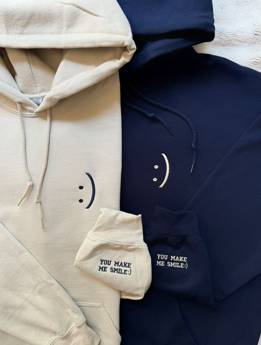 You Make Me Smile Matching Hoodie - (Set of 2 )