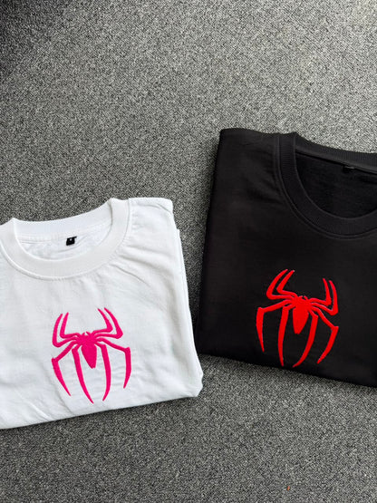 Spider-Man His & Her Matching T-shirts| Matching T-shirts for Couples|  Gifts for Couple