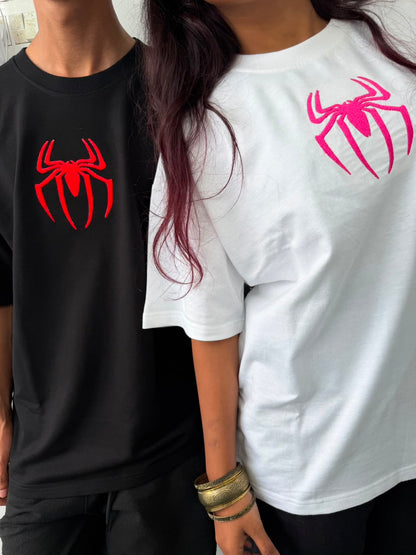 Spider-Man His & Her Matching T-shirts - ( Set Of 2 )