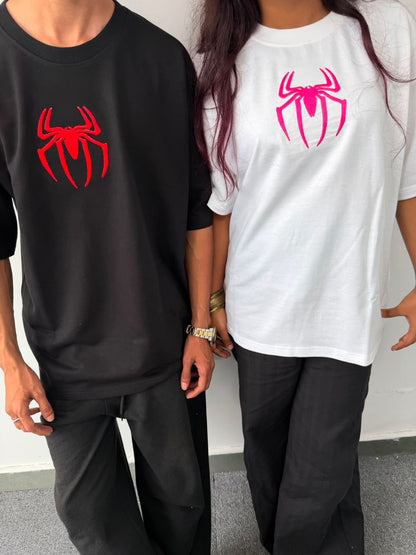 Spider-Man His & Her Matching T-shirts - ( Set Of 2 )