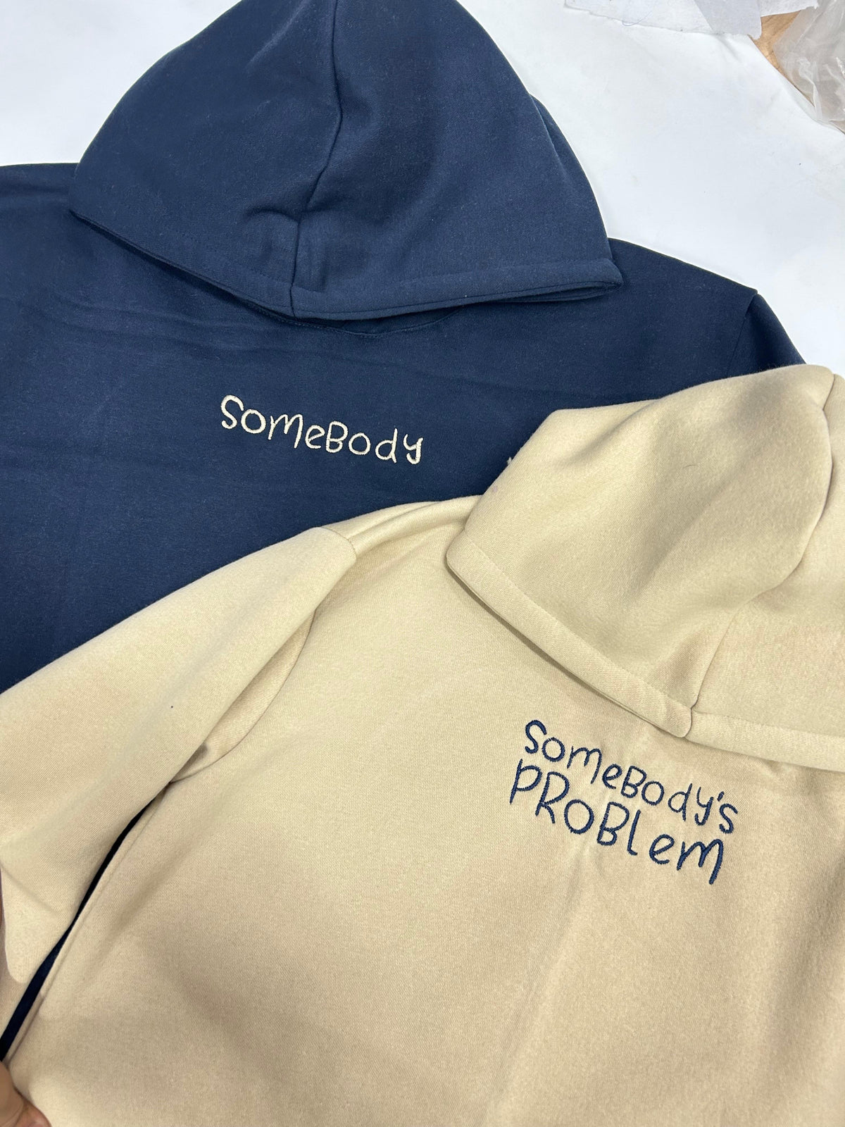 Somebody, Somebody's problem Matching Hoodie - (Set of 2)